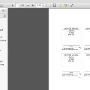 Case Engine CNH 6T-830, 6TA-830 Service Manual 7-65441R0 - PDF DOWNLOAD