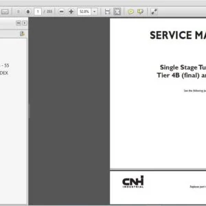 Case Engine CNH CURSOR 13 Tier 4B Final Stage IVB Service Manual 47869999 - PDF DOWNLOAD