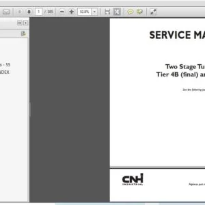 Case Engine CNH CURSOR 13 Tier 4B Final Stage IVB Service Manual 47869999 - PDF DOWNLOAD