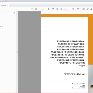 Case Engine CNH F5AE F5CE Service Manual 84465357 - PDF DOWNLOAD