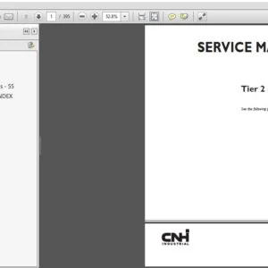Case Engine CNH Vector Tier 2 Stage II Service Manual 84586876 - PDF DOWNLOAD