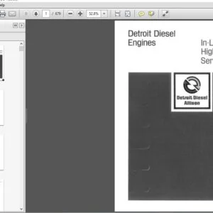 Case Engine Detorit INLINE 71 Service Manual 6-SE-250 - PDF DOWNLOAD
