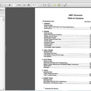 Case Excavator 688C Service Manual 7-32653  - PDF DOWNLOAD