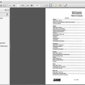 Case Excavator 9020 Service Manual 7-44670R0 - PDF DOWNLOAD