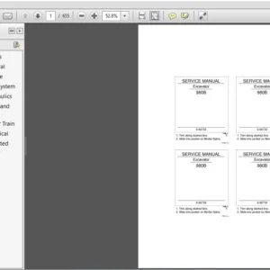Case Excavator 980B Service Manual 9-66739R0 - PDF DOWNLOAD