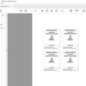 Case IH Tractor 450,465,450CT Series 3 Skid SteerCompact Track Loader TIBD Service Manual 87634780NA - PDF DOWNLOAD