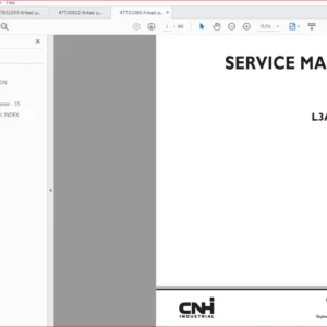 Case LS Series L3AL / L3BL Tier 3 Engine Service Manual (47731080) Case LS Series Tier 3 - PDF Download