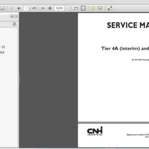 Case NEF Tier 4A (interim) and Stage IIIB Engine Service Manual (48076861) Case NEF - PDF Download