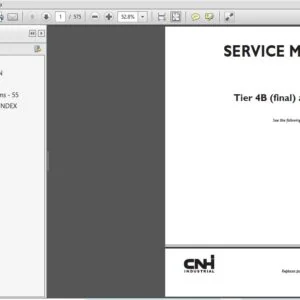 Case NEF Tier 4B (final) and Stage IV Engine Service Manual (48076871) Case NEF  - PDF Download