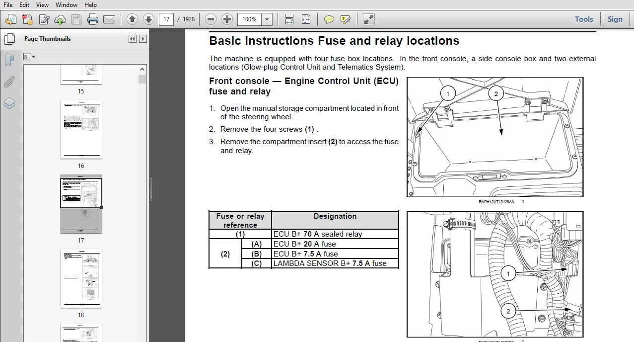 Case Tractor Loader Backhoe 570N EP Tier 4 Service Manual - PDF DOWNLOAD - Image 3