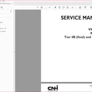 Case VM Motori R 753 IE4 Tier 4B(final) and Stage IV Engine Service Manual(47730965) - PDF Download