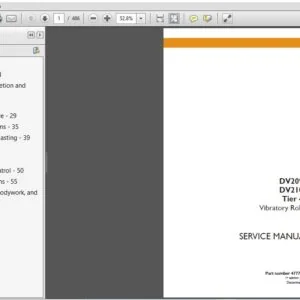 Case Vibratory Roller DV209C DV210C Tier 4A Service Manual 47772910 - PDF DOWNLOAD