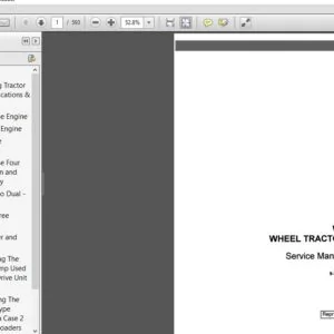 Case W3 Wheel Tractor Service Repair Manual (9-70451) Case W3 - PDF Download