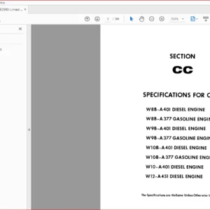 Case W8C,W9C,W10C Loaders Service Manual(9-99825R0) Case W8C,W9C,W10C Loaders - PDF Download