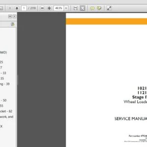 Case Wheel Loader 1021F 1121F Tier IV Service Manual 47924630 - PDF DOWNLOAD