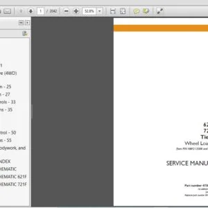 Case Wheel Loader 621F 721F Tier 2 Service Manual 47388956 - PDF DOWNLOAD