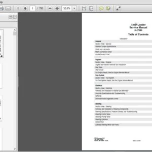 Case Wheel Loader 721D Service Manual 6-47283 - PDF DOWNLOAD