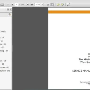 Case Wheel Loader 821F 921F Tier 4 Service Manual 47673352 - PDF DOWNLOAD