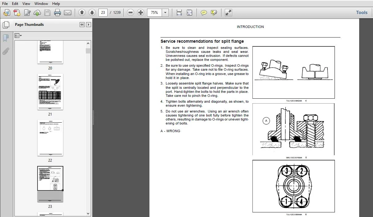 Case Wheeled Excavator WX148 Service Manual - PDF DOWNLOAD - Image 3