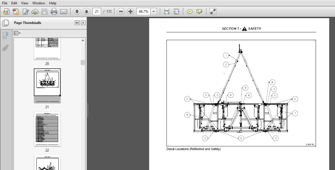 Flexicoil 340 Chisel Plow Service Repair Manual (87053715) - Flexicoil 340 Chisel Plow - PDF Download - Image 3