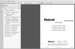 Flexicoil S55-S65 Field Spayers Service Manual SQ-093.01 -  PDF DOWNLOAD