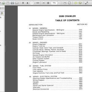 Case 350B Crawler Service Repair Manual (9-67880) Case 350B - PDF Download