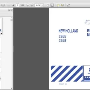 NEW HOLLAND 2355 2358 DISC AUGER HEADER SERVICE REPAIR MANUAL (87032364) - NEW HOLLAND 2355 2358 - PDF Download