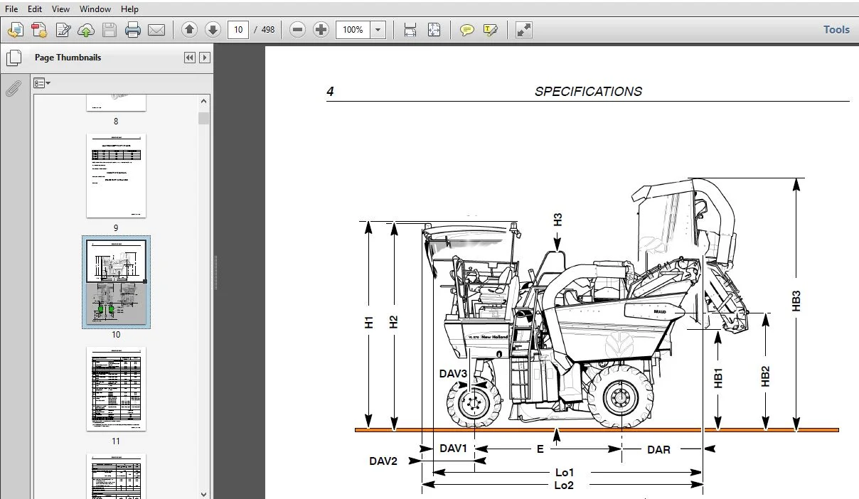 NEW HOLLAND VM3080 VL5060 VL5070 VL5080 Service Repair Manual (87613077B) NEW HOLLAND VM3080 - PDF Download - Image 4