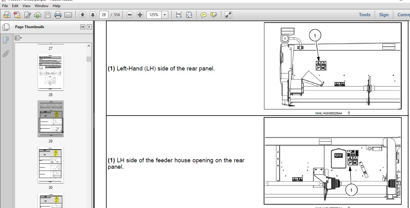 New Holland 980CF 980CR Corn Header Service Manual (47869964) - PDF Download - Image 3