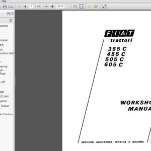 New Holland Crawler Tractors 355-C,455-C,505-C,605-C Fiat Trattori Service Repair Manual (06910045) New Holland - PDF Download