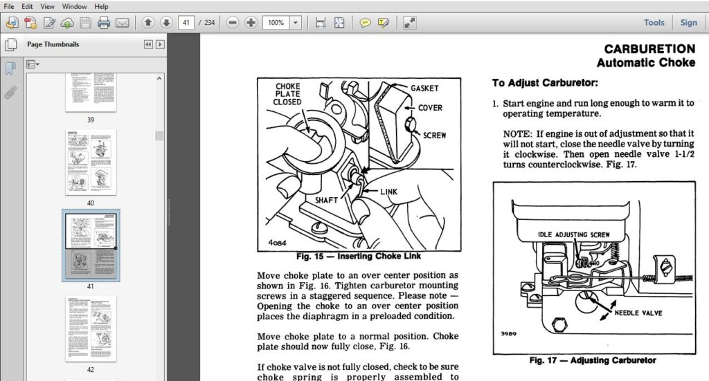 New Holland Briggs & Stratton Service & Repair Manual (40546000) New ...