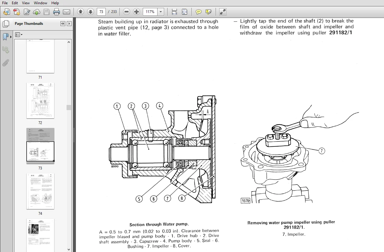 New Holland Fiat Tratori 480, 500S, 540S, 640, 640DT Service Repair Manual (06910066) New Holland - PDF Download - Image 4