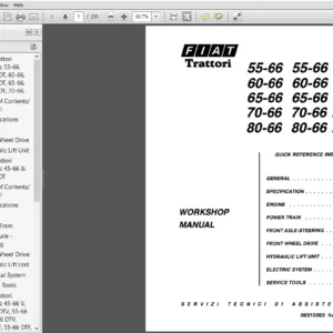 New Holland Fiat Trattori 55-66DT,60-66DT,65-66DT,70-66DT,80-66DT Service Repair Manual (06910069) New Holland Fiat - PDF Download