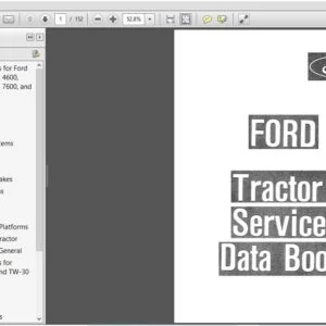 New Holland Ford 2600,3600,4100,4600,5600,6600,6700,7600,7700 Tractor Service Manual (40881040) - PDF Download