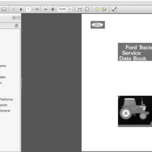 New Holland Ford 2610 3610 4110 4610 5610 6610 6710 7610 7710 Data Book Service Manual - PDF Download
