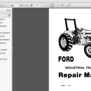 New Holland Ford 545 Industrial Tractor Service Repair Manual (40023021R0) - New Holland Ford 545 - PDF Download