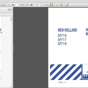 New Holland MY16 MY17 MY19 Service Repair Manual (87045362) - New Holland MY16 MY17 MY19 - PDF Download