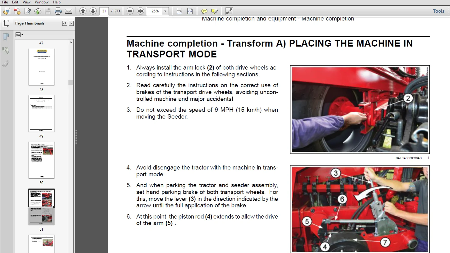 New Holland PS2045 Mechanical-Seeder Service Repair Manual(47918066) New Holland PS2045 - PDF Download - Image 3