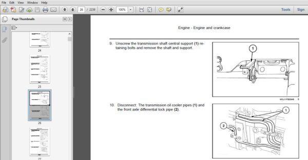 New Holland T4.75F – T4.105LP Tractor Service Manual 47888360 - PDF ...