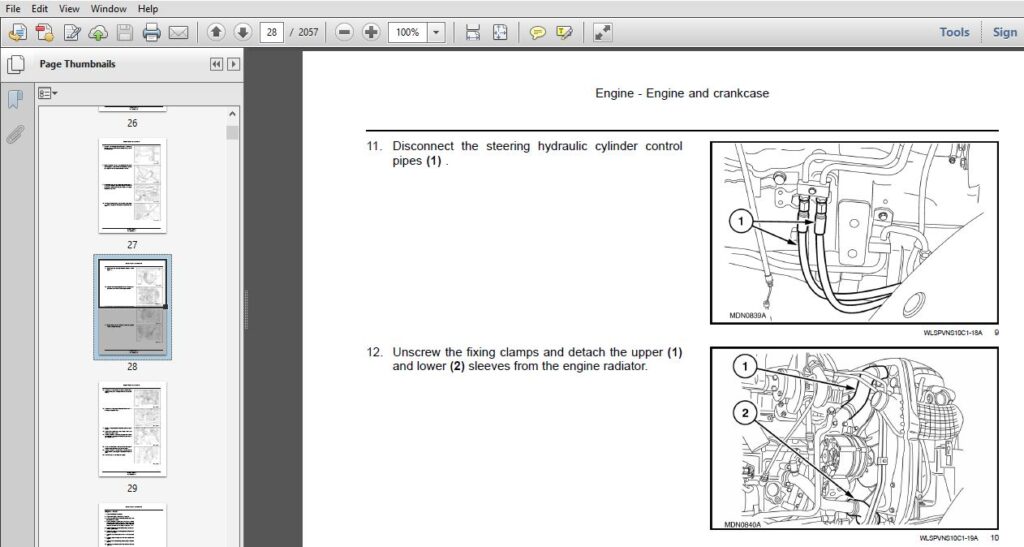 New Holland T4.75N – T4.105V Tractor Service Manual 47888373 - PDF ...