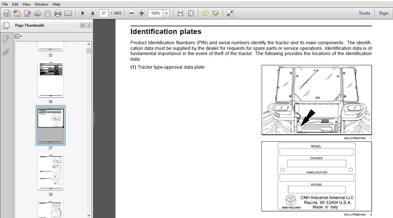 New Holland T5.90 T5.100 T5.110 T5.120 Tier 4B (final) Tractor Service Manual (51543579) - PDF Download - Image 3