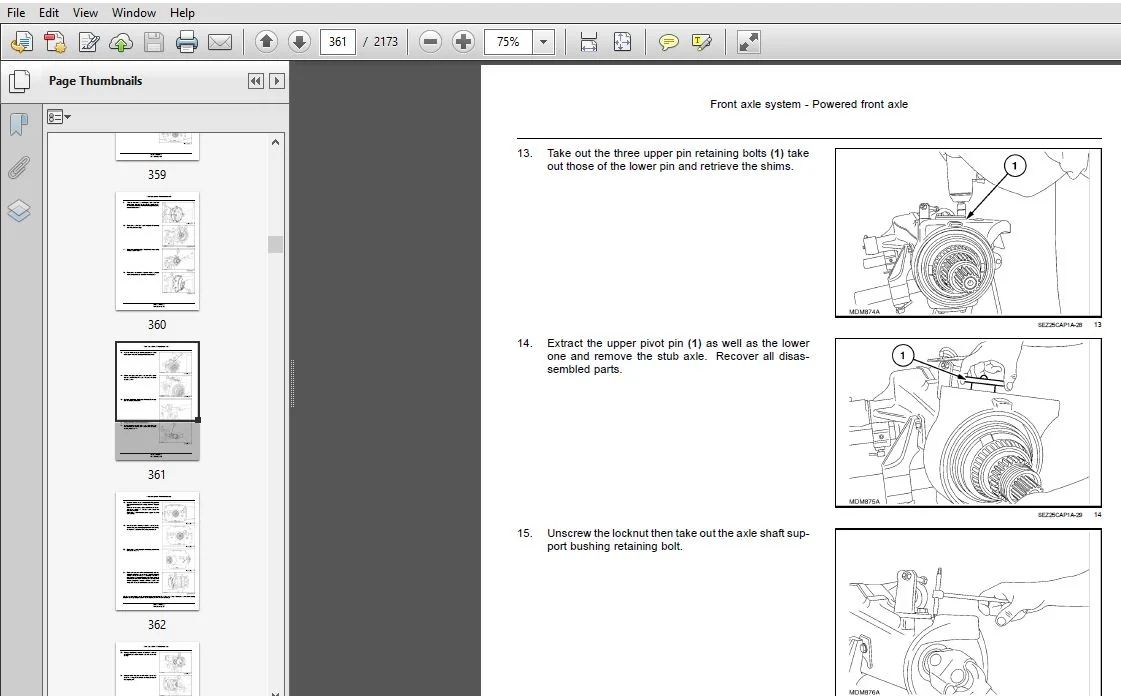 New Holland T5.95 T5.105 T5.115 Tractor Service Manual (84568014) - PDF Download - Image 3