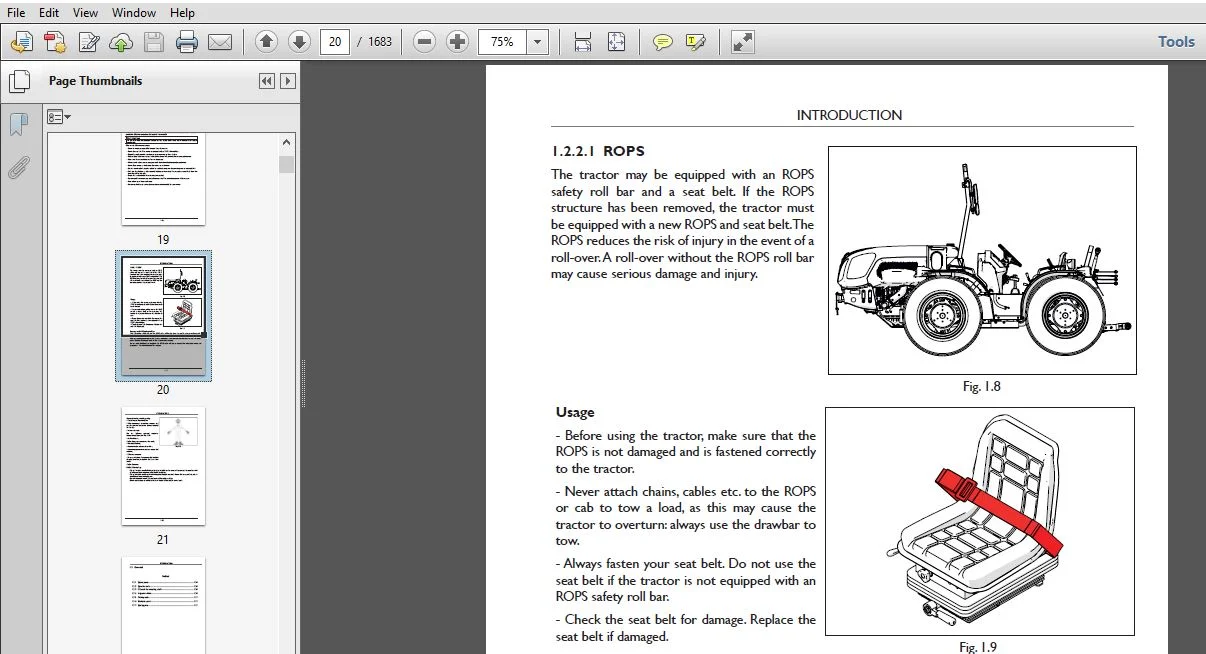 New Holland TI4.70 RS, TI4.80 RS, TI4.90 RS, TI4.100 RS Tractor Service Repair Manual - NH - PDF Download - Image 3
