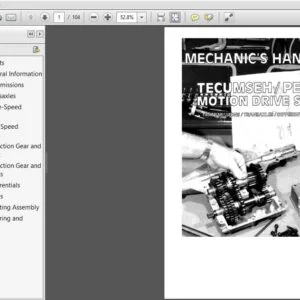 New Holland Tecumseh Peerless Motion Drive Systems (Transmissions Transaxles Differentials Right Angle) Mechanic's HandBook - Download
