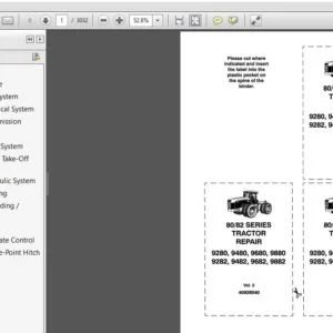 New Holland Tractor 80-82 Series Service Repair Manual (40928040) - PDF Download
