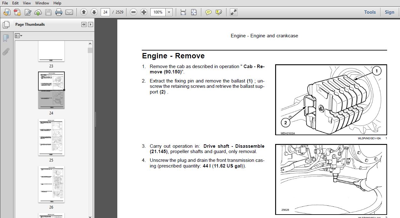 New Holland Tractor T4030V, T4040V, T4050V, T4060V Service Manual ...