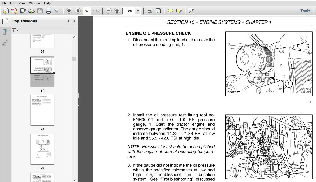 New Holland Tractor TC18 TC21D TC24D Service Repair Manual (87012847) - New Holland Tractor - PDF Download - Image 2