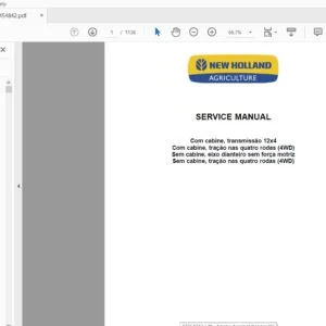 New Holland Tractor TL60E, TL75E, TL85E, TL95E Service Manual 47454842 - PDF DOWNLOAD