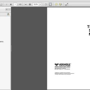 New Holland Versatile 555 Tractor Service Repair Manual (40055520R0) - New Holland Versatile 555 - PDF DOWNLOAD