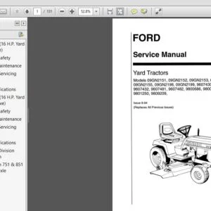 New Holland Yard Tractor 09GN Series Service Repair Manual (40215110) New Holland Yard - PDF Download